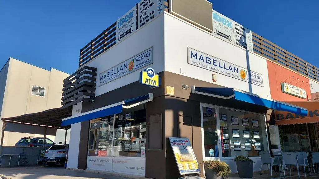 The Magellan office in Centro Comercial La Fuente, Orihuela Costa